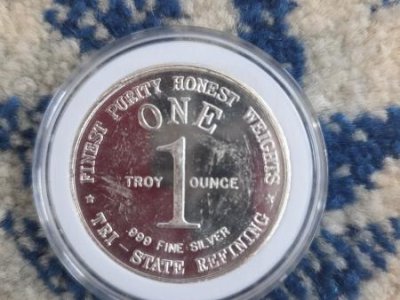 1 oz. .999 Silver