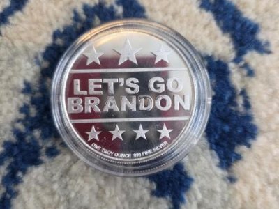 1 Ounce .999 Silver Let's Go Brandon