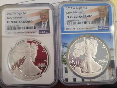 PROOF 2022 w American Silver Eagle PF70 Ultra Cameo