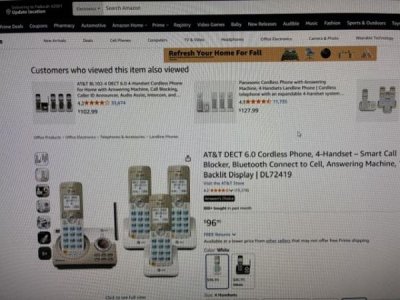 ATT DL 72419 Phones