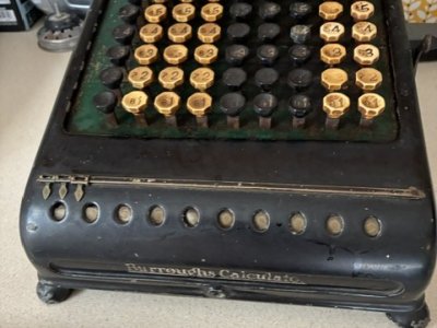 Burroughs Calculator 