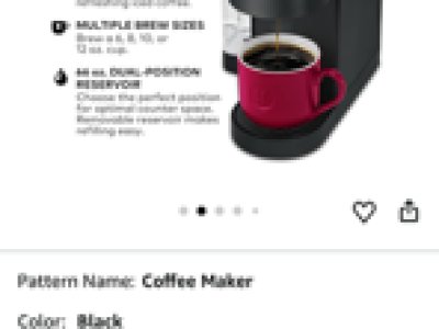 Keurig Coffee Maker K-Cup
