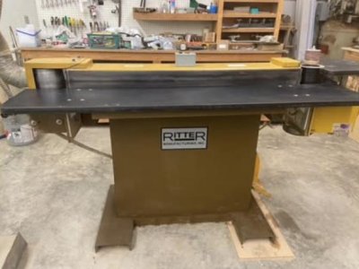 Ritter R701 Horizontal Edge Belt Sander