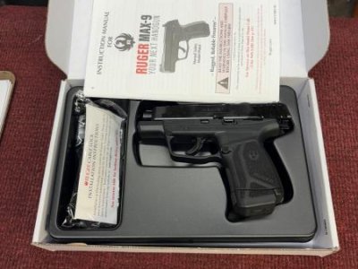 NEW - Ruger Max 9 - 12 Shot
