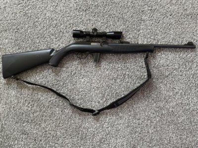 Mossberg 22 Automatic with Scope & Sling