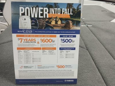 Yamaha Outboards In Stock-Power Into Fall Sales Event