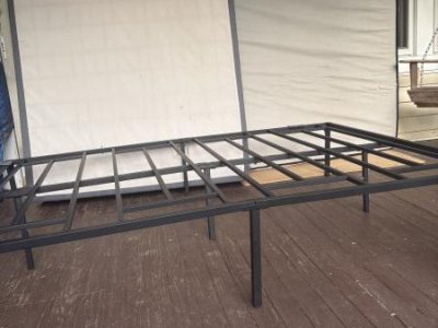 Full size mattress/ boxspring & frame 