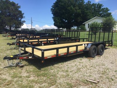 NEW 82"X20' UTILITY TRAILER