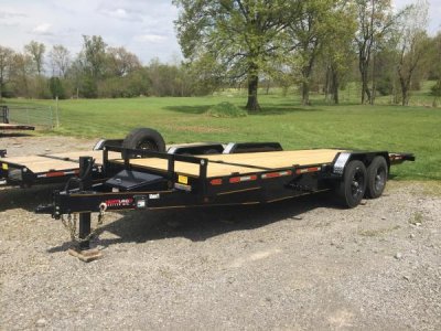 NEW 22' SURETILT TRAILER W/ 7000LB AXLES