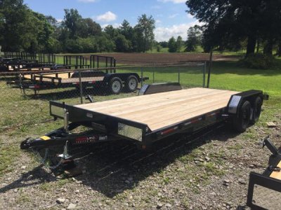 NEW 20' CARHAULER TRAILER W/ 3500LB AXLES