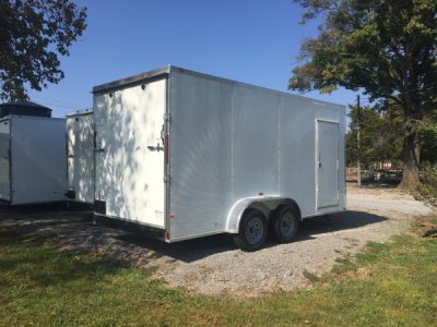NEW 7'X16' CYNERGY ENLOSED TRAILER