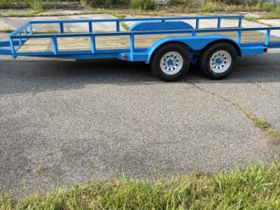 6.4 x 16 heavy built trailer  LIKE NEW!!!