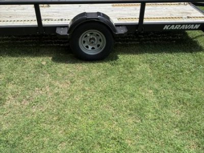 like new 2024 6 x 12 karvan trailer