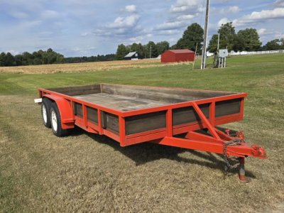 All Steel Tube 6x16 Trailer