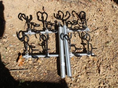 2 Sets Driftmaster Rod Holders With Rod Rest Added