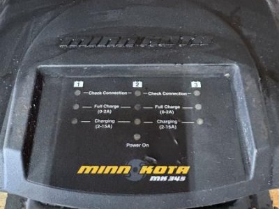 Minn kota onboard charger