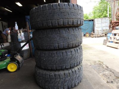 5 Set of Jeep Wheels & Tires!!!
