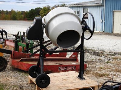 6 CU. FT. Portable Cement Mixer