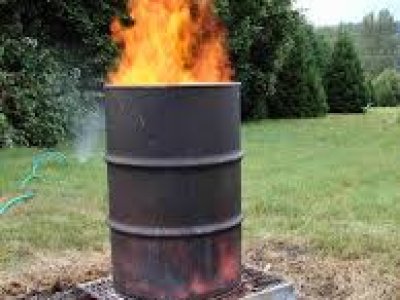 Burn Barrels,  Plastic Drums, Buckets of all types